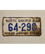 North Dakota 1956 Truck License Plate #64-298 Ford Chevy Dodge-Man Cave - $17.81 CAD