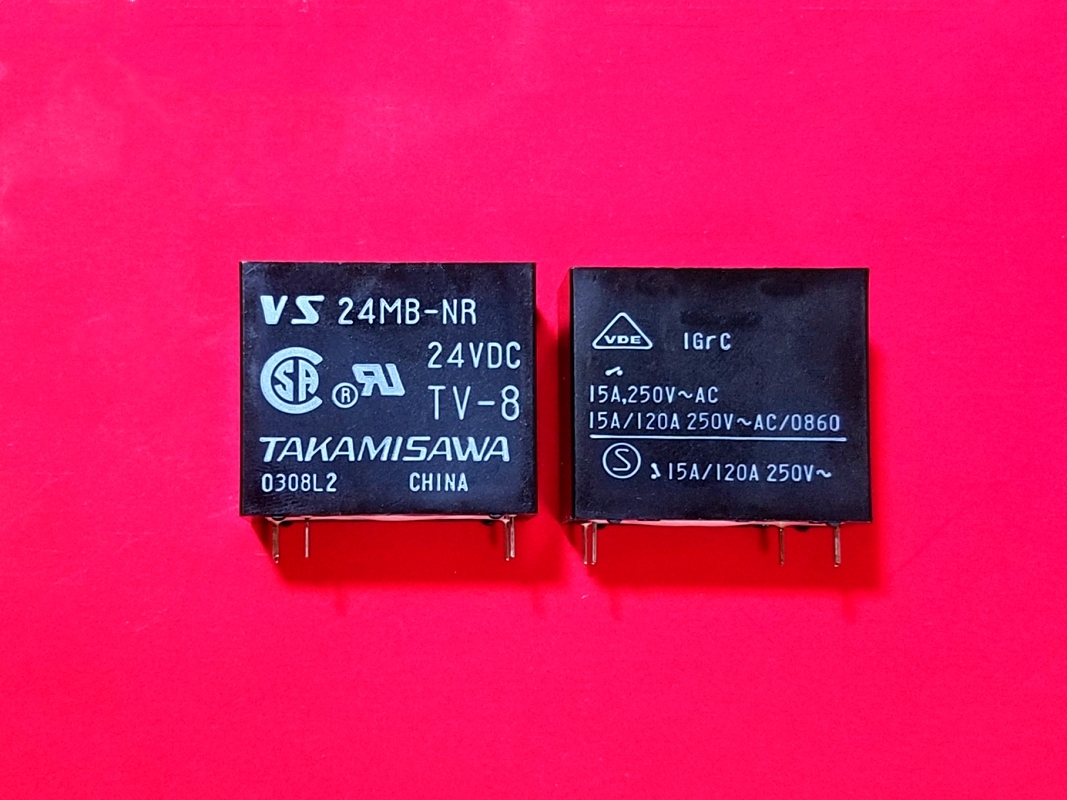 VS24MB-NR, VS 24MB-NR, 24VDC POWER Relay, TAKAMISAWA Brand New!!