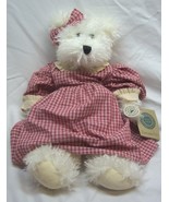 Boyds &amp; Friends FRANCESCA FINE WHITE TEDDY BEAR 14&quot; Plush STUFFED ANIMAL... - $461.61 MXN