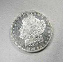 1896-P Silver Morgan Dollar CH UNC+ Deep PL Coin AI412 - £248.53 GBP