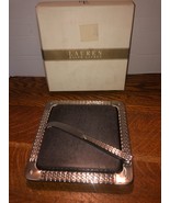 Ralph Lauren Watchband Cheeseboard With Knife-Stainless &amp; Slate-India NIB - $82.06 CAD