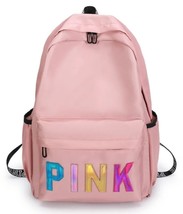 Victoria Secret &quot;Pink&quot; Campus Large Backpack Travel Tote Gym Bag Waterproof - £13.45 GBP