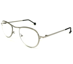 Vintage la Eyeworks Eyeglasses Frames SLICK 405 Silver Round Full Rim 45-20-125 - £43.65 GBP