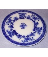 Antique Hudson Flow Blue 8 inch Plate J G Meakin Hanley England - $27.19 CAD
