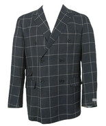 NEW $1295 Hickey Freeman Wool Silk Linen Sportcoat (Blazer)! 44 R Navy  ... - £319.33 GBP