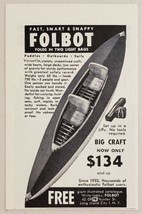 1952 Print Ad Folbot Big Craft Folding Boats Long Island City,NY - £7.23 GBP