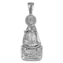 Sterling Silver Our Lady of Cobre Pendant (S/L) - £23.58 GBP+