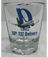 50th 737 Delivery, 2007 - Shot Glass Shooter - Airplane/Aircraft/Plane - £7.50 GBP