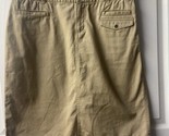 Columbia Canvas Flat Front Skirt Womens Size 12 Vintage Classic Preppy S... - $15.72