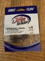 Eagle Claw Powerlight Swivel 40 Lb Size 8 and 50 similar items