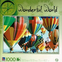 Wonderful World International Balloon Fiesta - 1000 Pieces Jigsaw Puzzle - £11.66 GBP