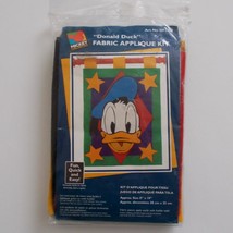 Mickey Unlimited Donald Duck Fabric Applique Kit DF2002 Sealed - $14.82