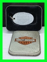 New Harley Davidson Bar &amp; Shield Zippo Key Ring MINT In Box / Tin ~ Hard To Find - £27.68 GBP