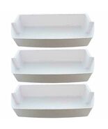 3 Refrigerator Door Shelf Bin Set 2187172 for Whirlpool Maytag Amana Rop... - $909.02 MXN