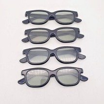 Real D - 3D Movie Glasses in Black Bundle (Pack of 4) - £7.72 GBP