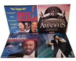Lot of 4 Laserdisc Music &amp; Concert Movies Amadeus Strictly Ballroom Celi... - $13.81