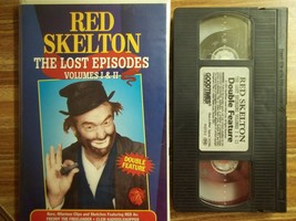 Red Skelton The Lost Episodes Volumes 1 &amp; 2 VHS 1997  - £3.14 GBP