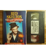 Red Skelton The Lost Episodes Volumes 1 &amp; 2 VHS 1997  - £3.14 GBP