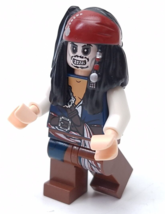 Lego Pirates of the Caribbean Skeleton Jack Sparrow - poc012 - Set 4181 - £9.06 GBP