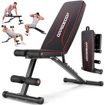 OPPSDECOR Weight Bench for Home Gym, Fast Foldable Workout Bench Press f... - £109.94 GBP