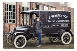 ptc8707 - Yorks&#39; - W. Warman&#39;s Bakery Delivery Van in Mexborough - print... - $2.80