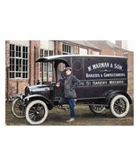 ptc8707 - Yorks&#39; - W. Warman&#39;s Bakery Delivery Van in Mexborough - print... - $3.82 CAD