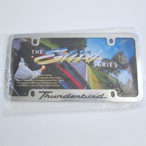 Elite Series Thunderbird Metal License Plate Frame Four Hole With Covers... - $29.68