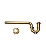Kohler 9018-2MB Adjustable 1-1/4&quot; P-Trap with Long Tubing Outlet - Brush... - $165.38 CAD