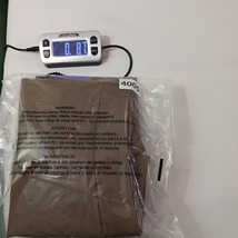 ATTENTION Women's Brown Cotton Rear Zip & Slit Pockets Pencil Skirt Size 10 image 6