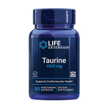 Life Extension Taurine 1000mg, 90 Vegetarian Capsules - $12.99