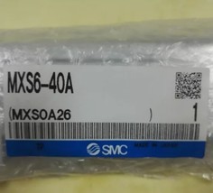 New SMC MXS6-40A Slide Table, Stroke Adj, Mxs/Mxj Guided Cylinder - $59.00
