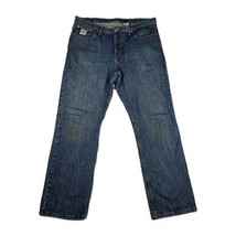 Cinch Jeans Mens 40x34 White Label Mid Rise Relaxed Fit Straight Leg Blu... - $40.09