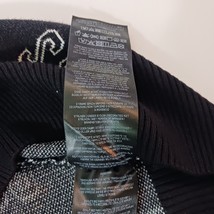 GUESS Los Angeles Women’s Black & White 1/4 Zip Pullover Sweater Jacket Size L image 7