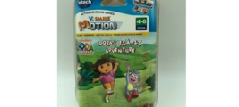 V.Smile V-Motion Smartridge, Dora&#39;s Fix-It Adventure (VTech) - £12.02 GBP