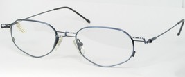 Vintage Moda Optica Mo 1122 B2 Stone Blue /SILVER Unique Eyeglasses 50-18-140mm - £61.24 GBP