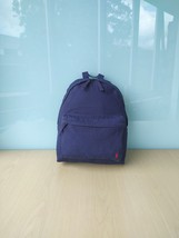 Polo Ralph Lauren Blue Canvas Backpack Worldwide Shipping - $197.01