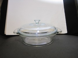 1.5 Qt Anchor Hocking Fire King  Casserole Dish  1037 With Lid 8 3/4&quot; - £21.77 GBP