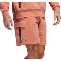 Adidas Mens Waffle Cargo Multi Sport Shorts HG6698 Clay Red Size XS Extra Small - £32.14 GBP
