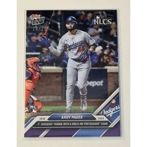 14/25* Andy Pages RC* 1st Dodgers Rookie W/Multi-HR Game 2024 MLB Topps ... - $166.13