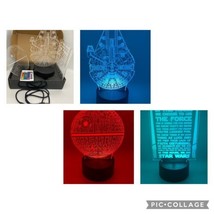 Holinox Star wars Light Colorful LED Digital Smart Night Light USB Lamp  - £13.41 GBP