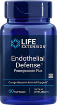 Endothelial Defense Pomergranite Plus Artery Support 60 Capsule Life Extension - $36.13