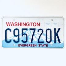  United States Washington Evergreen State Passenger License Plate C95720K - €10,26 EUR