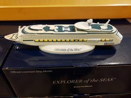Rccl. Royal Caribb EAN. Explorer Of The Seas Cruise Ship Model. - £118.42 GBP