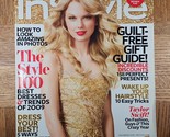 Instyle Magazine numero dicembre 2009 | Copertina di Taylor Swift (senza... - £15.04 GBP