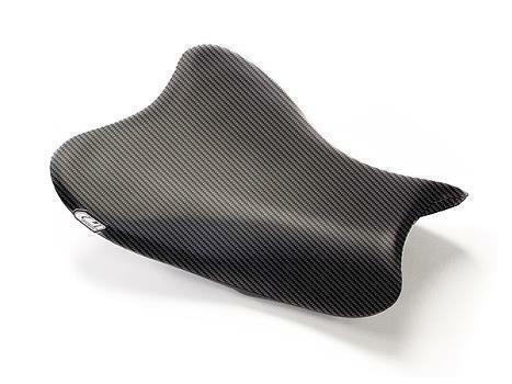Suzuki GSXR 1000 Seat Cover 2007-2008 Black Carbon Fiber Look Rider Luimoto - $60.27