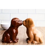 Labrador Puppies Magnetic Salt and Pepper Shakers Set, Blond Chocolate - $23.23 CAD
