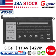 3-Cell 42Wh Wdxor Wdx0R Battery For Dell Latitude 3180 3190 3300 3379 33... - $35.99