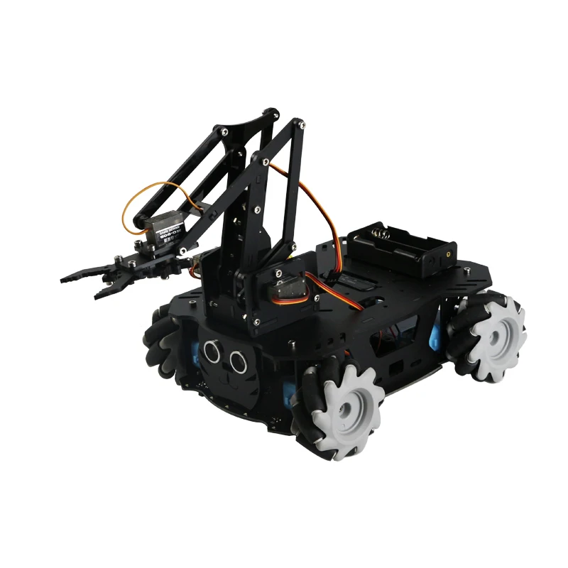 New  4WD Master Robot Car with Robotic Arm McNamm Wheel Trolley V2 RC Tank for - £233.36 GBP