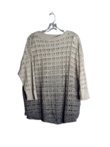 Woolrich Silver Pines Sweater Multicolor Ombre Boat Neck 3/4 Sleeve Wome... - $20.79