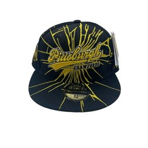 Pittsburgh Crawfords Negro Leagues Hat Fitted 7 1/4 Black Yellow Retro  - £23.16 GBP